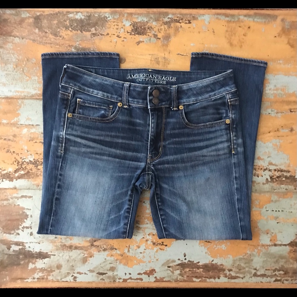 AE Super Stretch Artist Crop Jeans